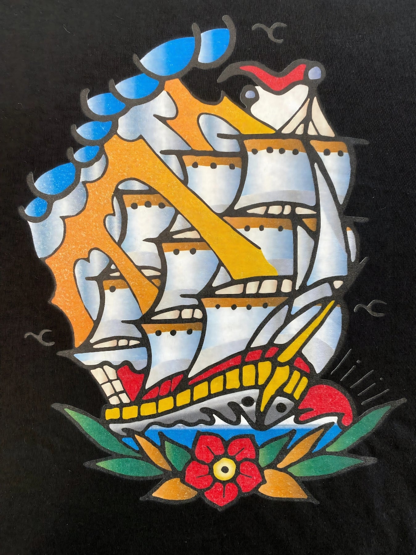 Pat Fink x Rapture Collab' Tee