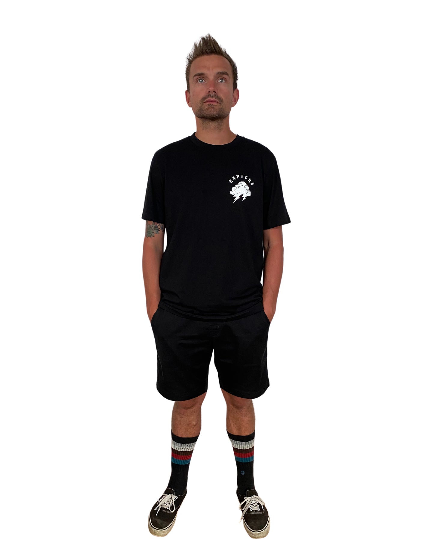Rapture Space Tee Black Unisex