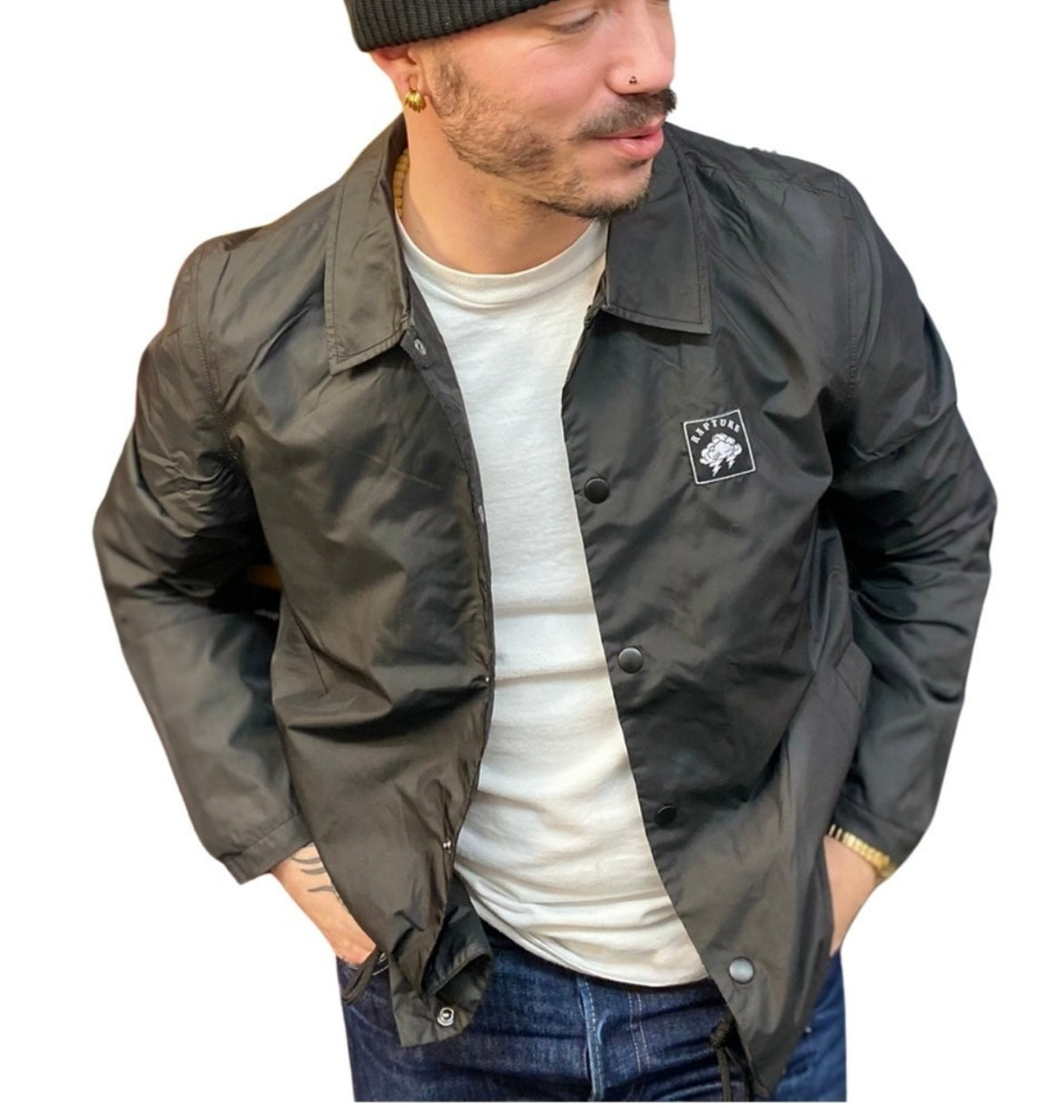 Mini-Cloud Coach Jacket Black