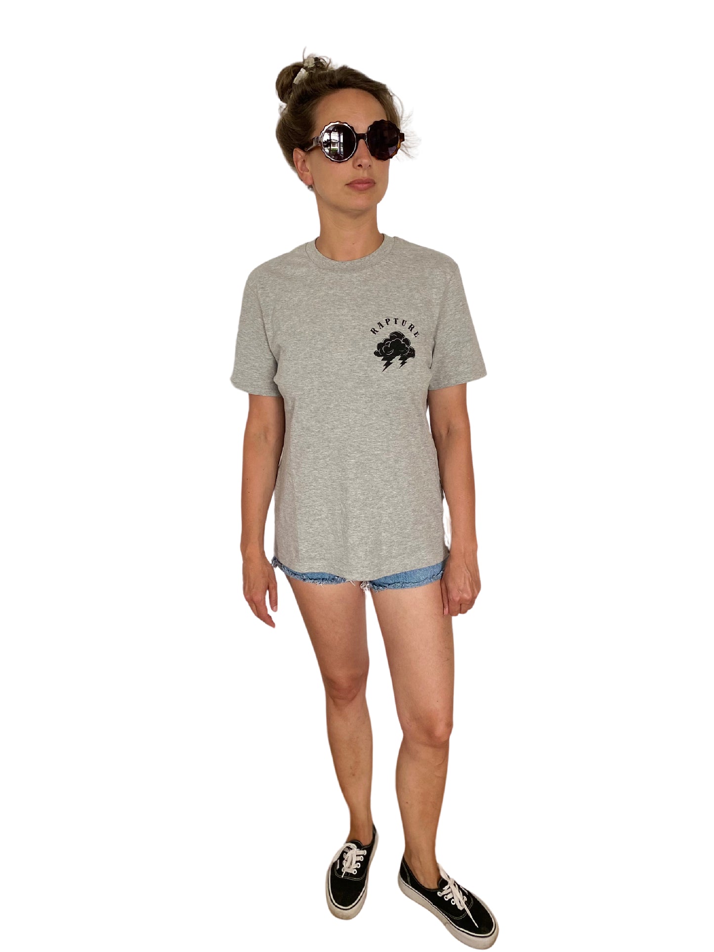 Rapture Space Tee Heather Gray Unisex