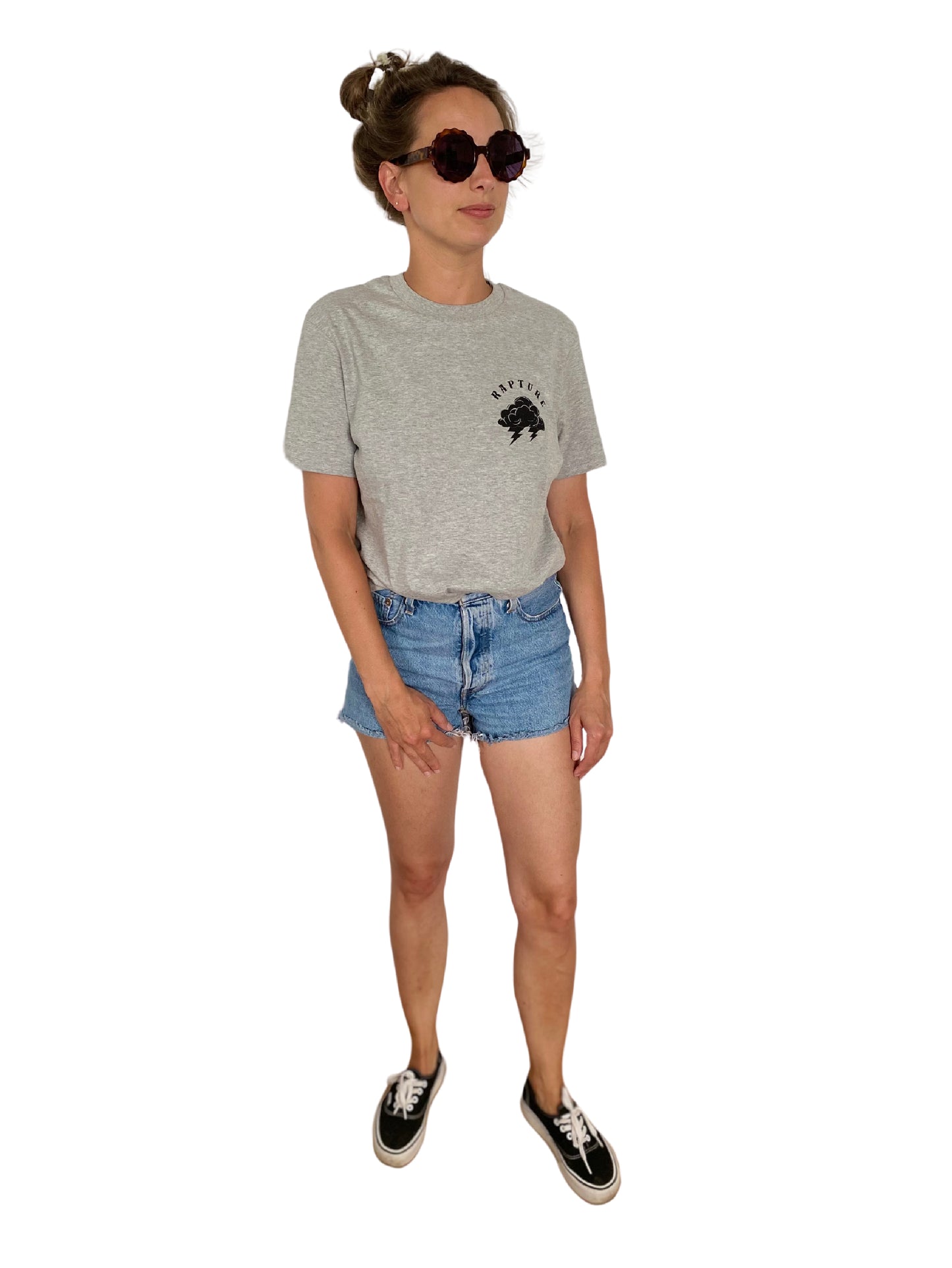 Rapture Space Tee Heather Gray Unisex