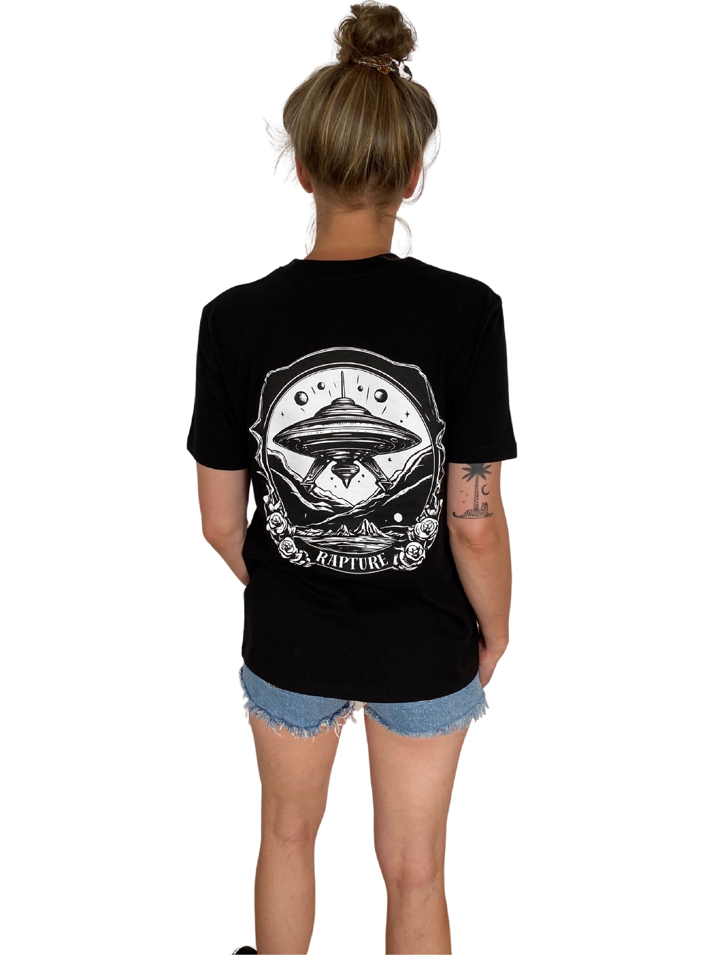 Rapture Space Tee Black Unisex