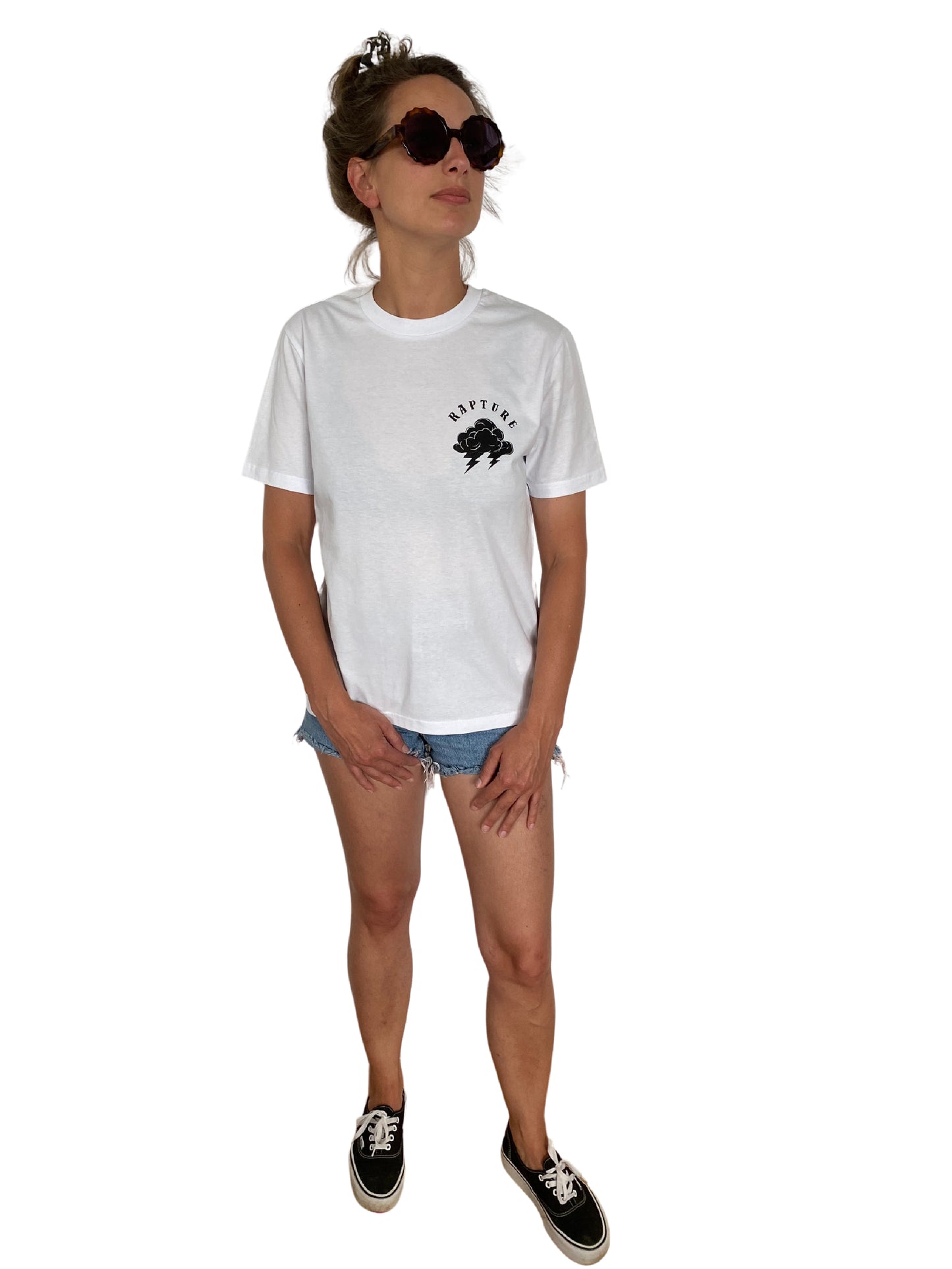 Rapture Space Tee White Unisex
