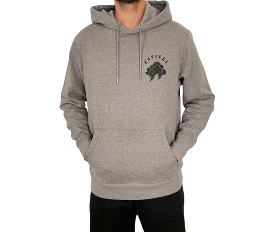Rapture Space Hoodie Mid Heather Gray Unisex 