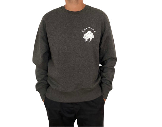 Rapture Space Sweat-shirt Dark Grey Heather Unisexe