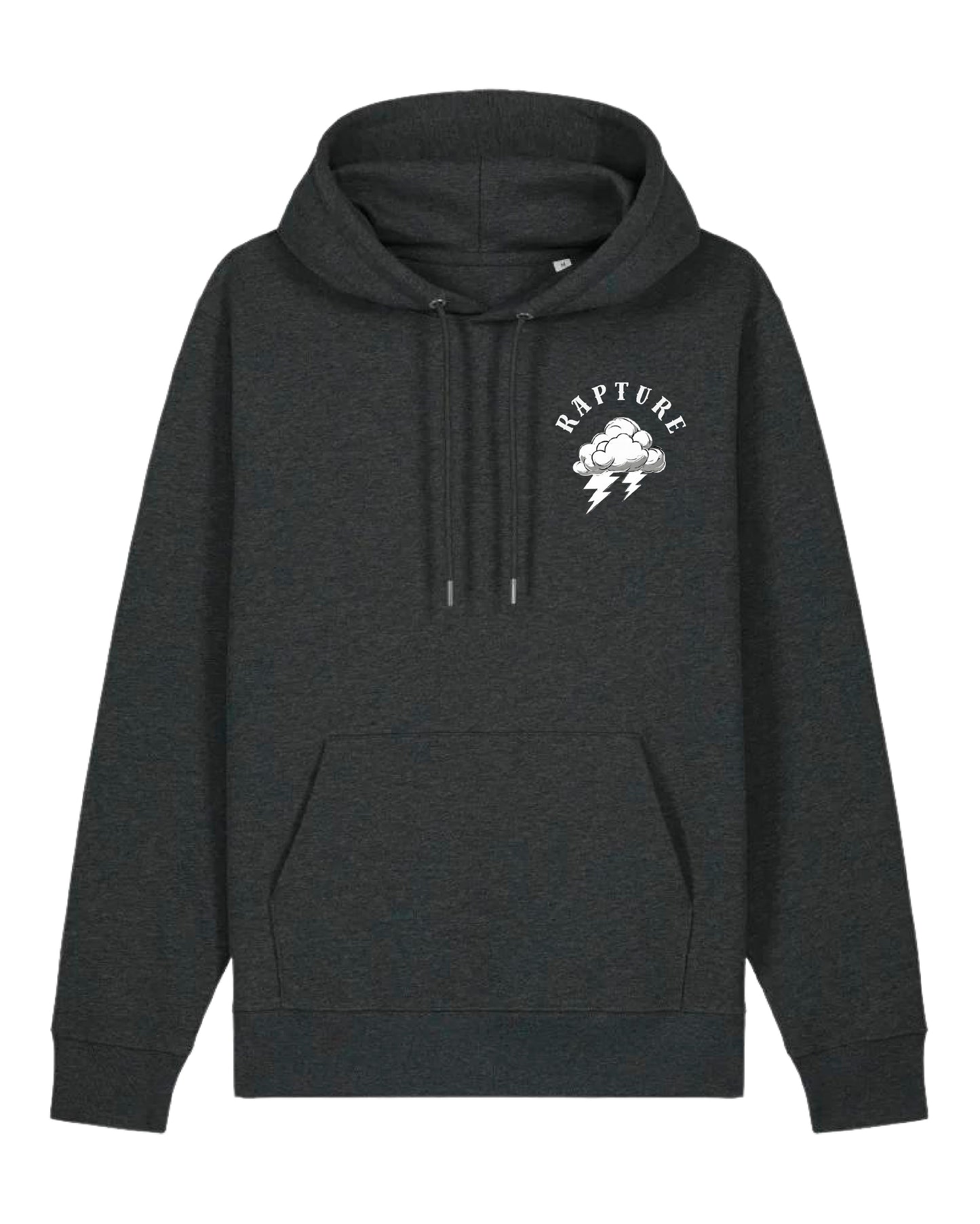 Rapture Space Hoodie Dark Heather Gray Unisex 